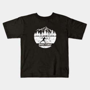 Disc Golf Vintage Design Kids T-Shirt